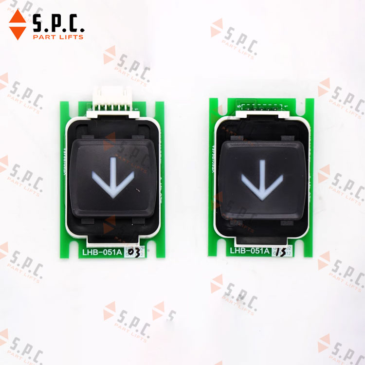 ปุ่มกดลิฟต์ Mitsubishi Push Button LBH-051 PRO-1183 อะไหล่ลิฟต์