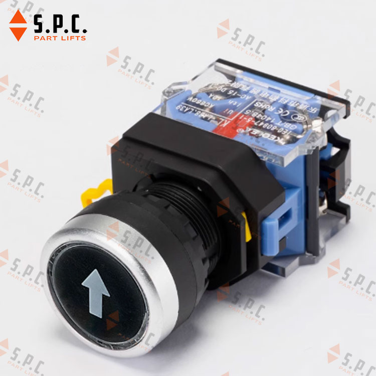 ปุ่มกดแบบรีเซ็ตตัวเอง 22 มม. LA38A-11-Up PRO-1227 อะไหล่ลิฟต์