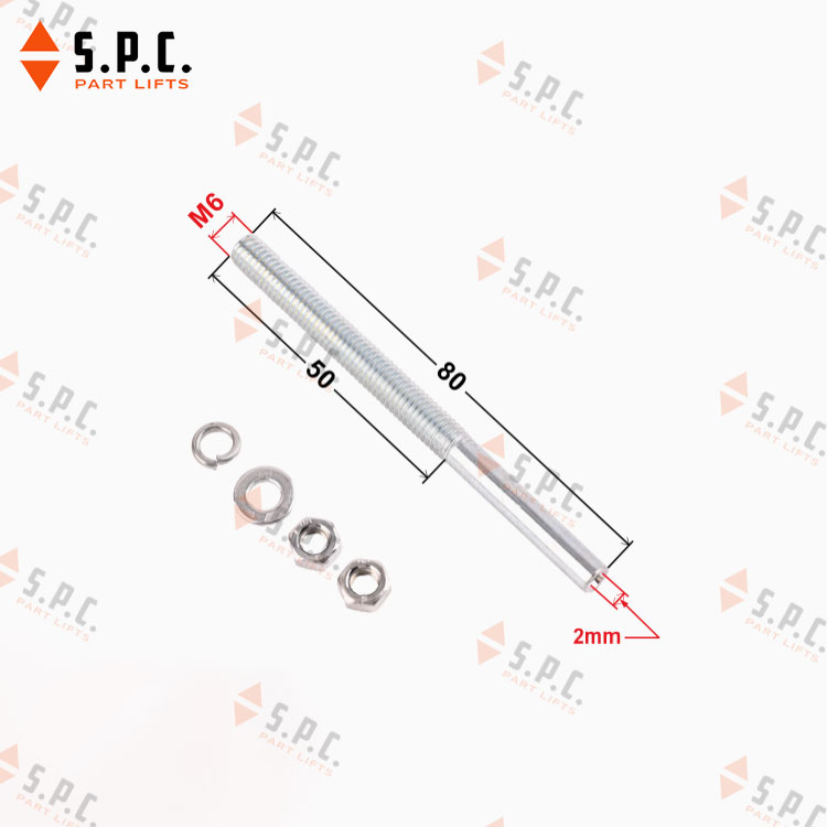 หัวยึดสลิงประตูลิฟต์แบบแท่ง 2 มม. Door Rope Socket PRO-1288 อะไหล่ลิฟต์