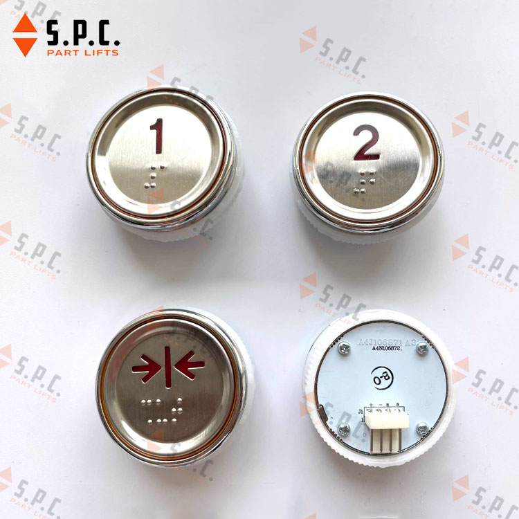 ปุ่มกดลิฟต์ Push Button A4N106672 PRO-1321 อะไหล่ลิฟต์