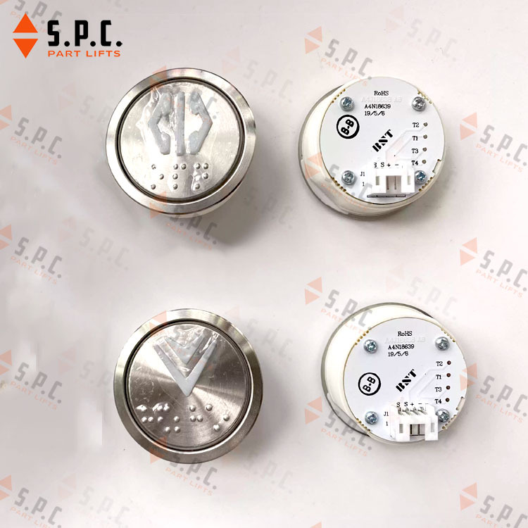 ปุ่มกดลิฟต์ Push Button BTS A4N18639 PRO-1363 อะไหล่ลิฟต์