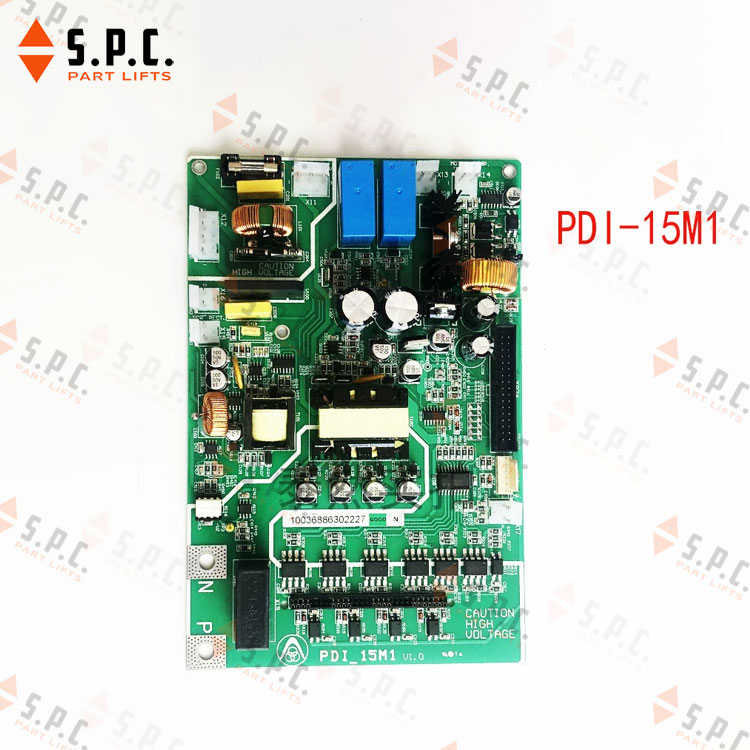 แผงบอร์ด PCB Inverter PDI-15M PRO-1438 อะไหล่ลิฟต์