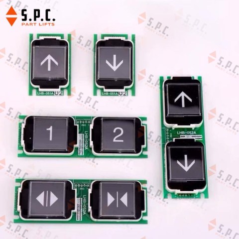 ปุ่มกดลิฟต์ Mitsubishi LHB-051A LHB-052A PRO-1469