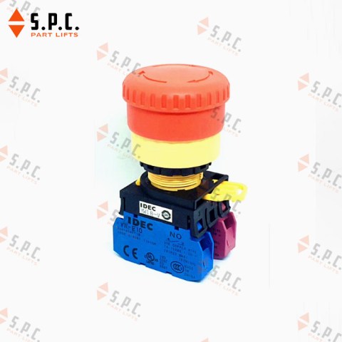 ปุ่มกดหยุดฉุกเฉิน Contact Block Emergency Button YW-E10 YW-E01 PRO-1180 อะไหล่ลิฟต์