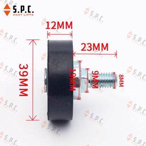 โรเลอร์ประตูลิฟต์ Door Roller 39*12*6201 PRO-1212 อะไหล่ลิฟต์