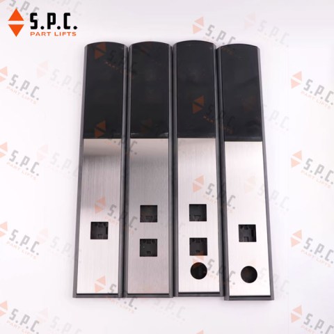 กรอบแผงปุ่มกดลิฟต์หน้าชั้น Mitsubishi LOP Cover PRO-1392 อะไหล่ลิฟต์