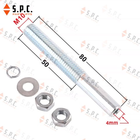 หัวยึดสลิงประตูลิฟต์แบบแท่ง 4 มม. Door Rope Socket PRO-1432 อะไหล่ลิฟต์