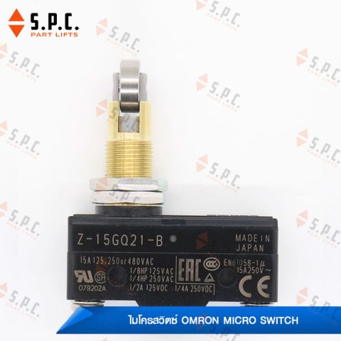 ไมโครสวิตซ์โอมรอน-Omron-Micro-Switch-15GQ21-B-GQ22-X-10GW-B-10GQ-B-171-02