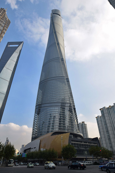 ลิฟต์ที่มีความเร็วมากที่สุดในโลก Shanghai Tower